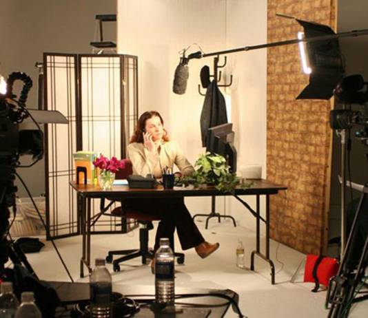 Create a YouTube studio in your home LED Lights, DSLR camera, green screen and editing computer in a small bedroom.