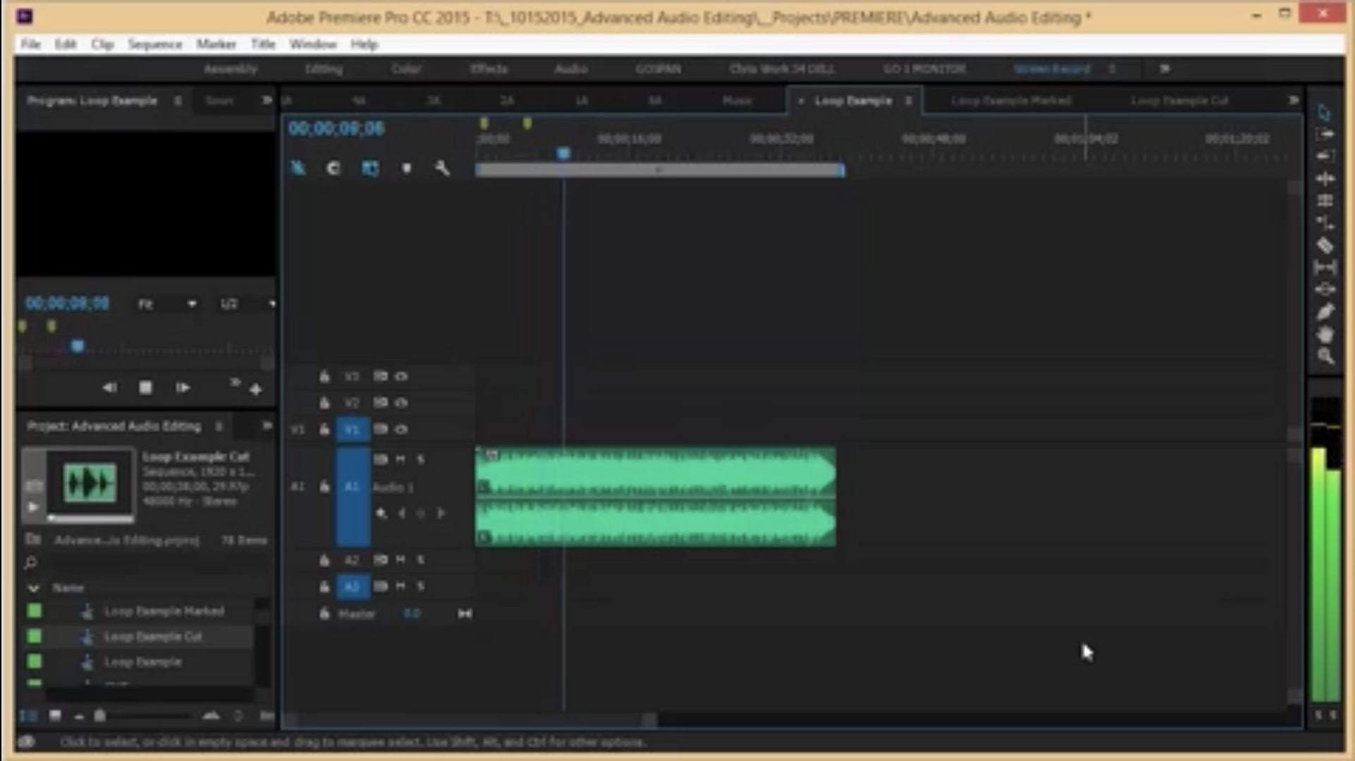 audio for video editing