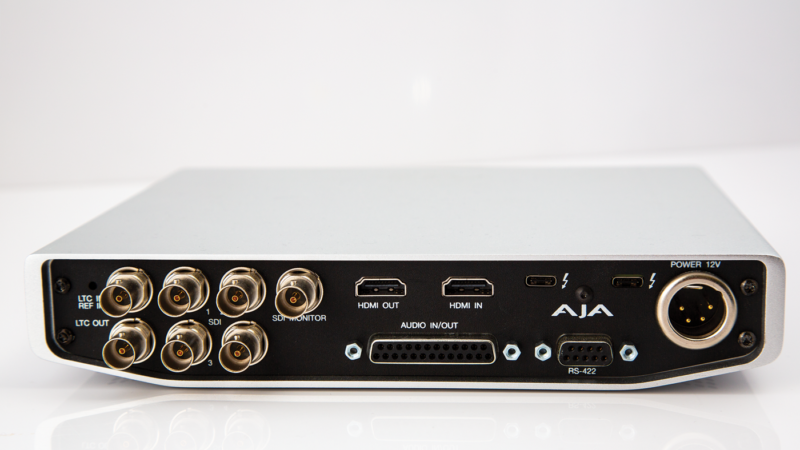 A bevy of input and output options