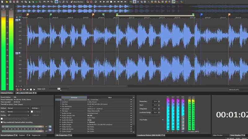 The New Sound Forge Audio Studio 12