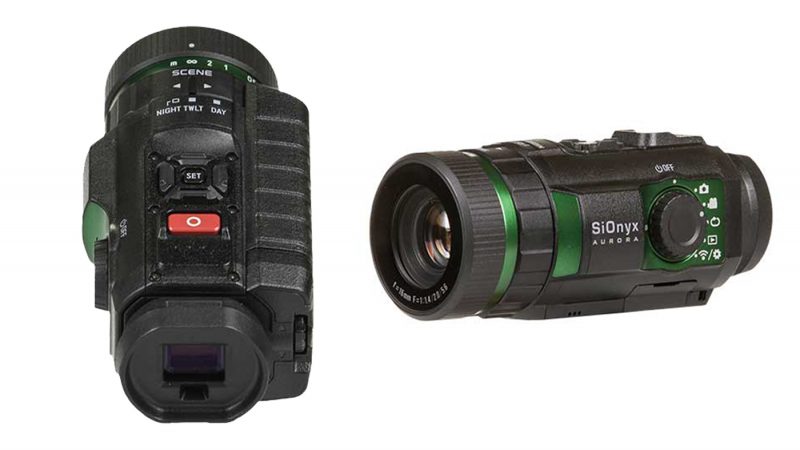 SiOnyx Aurora top and side view