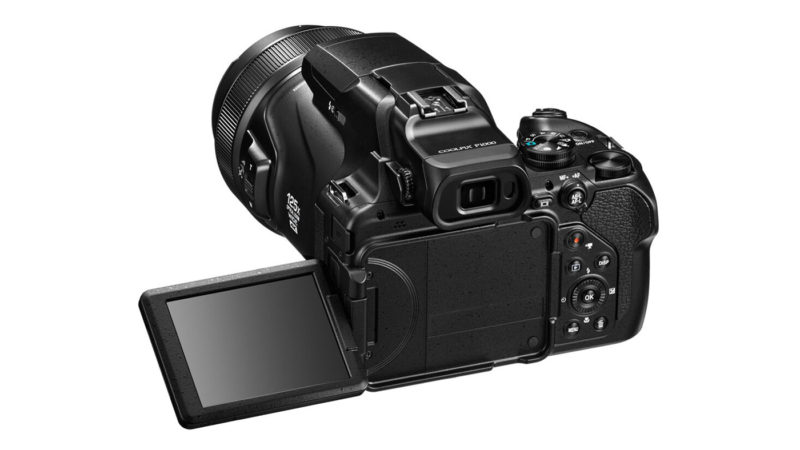 The P1000's LCD display