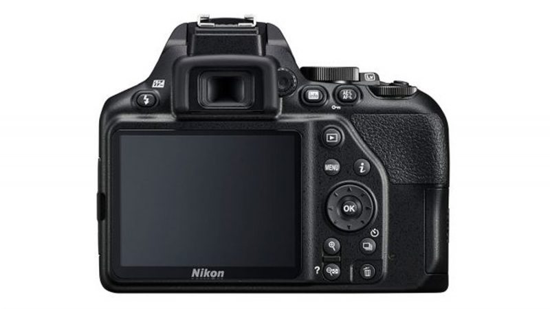 The back screen of the Nikon D3500