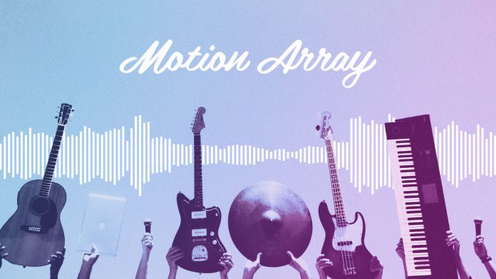 motion array music5 Short of commissioning a custom score for your video, royalty free stock music is the best option out there for building a soundtrack for your videos.