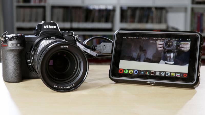 Nikon Z7 with the Atomos Ninja V