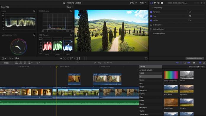 S1709_Workspace Final Cut Pro X