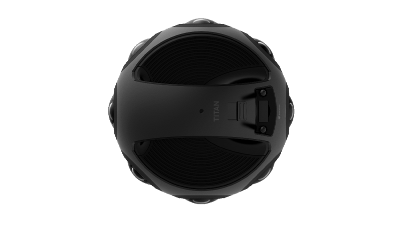 Top view of Insta360 Titan