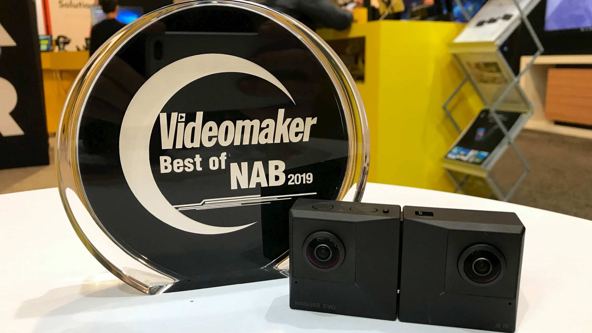 Insta360 EVO with Best of NAB 2019 award