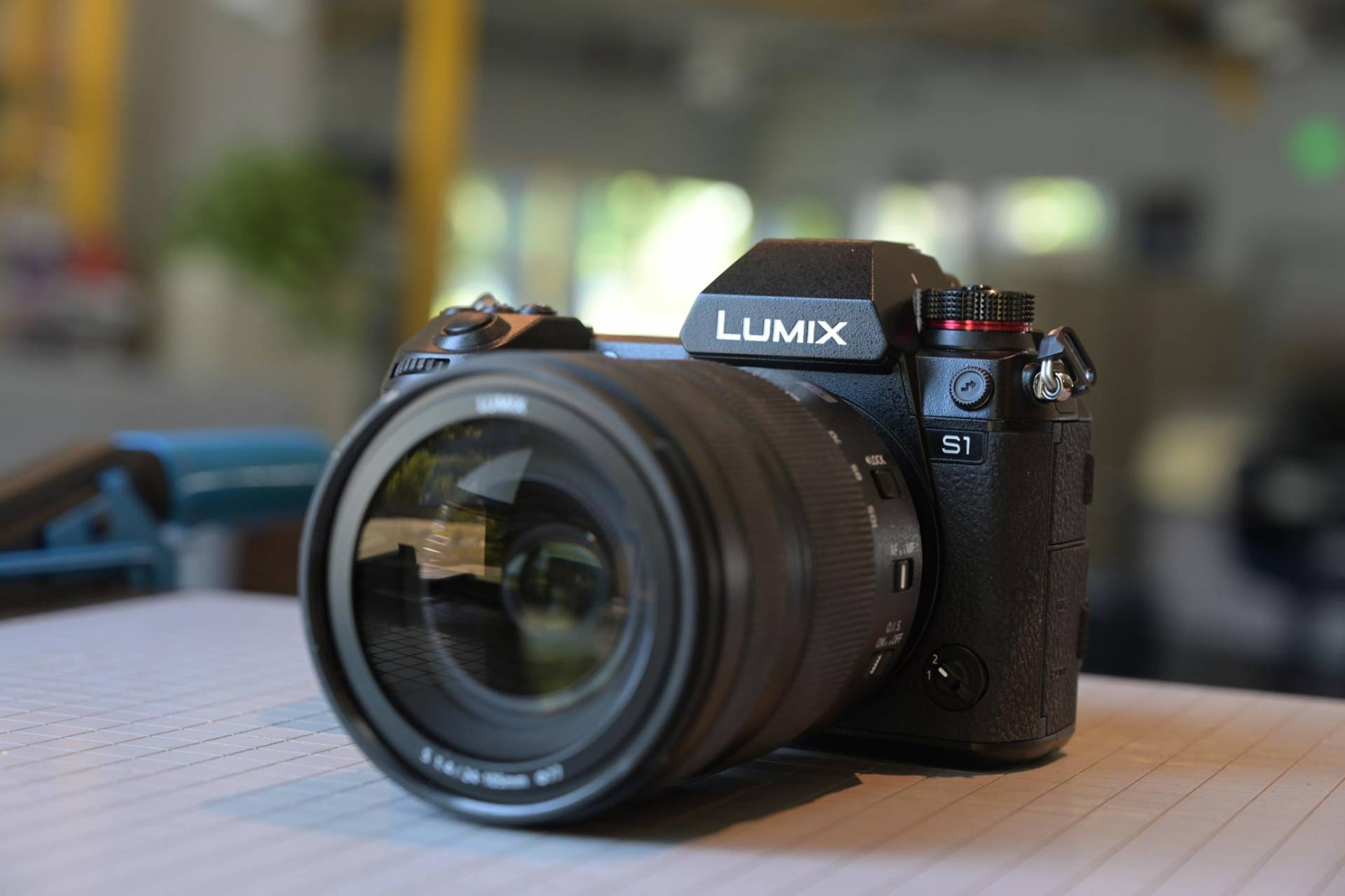 Pansonic Lumix S1 review - front view with lens