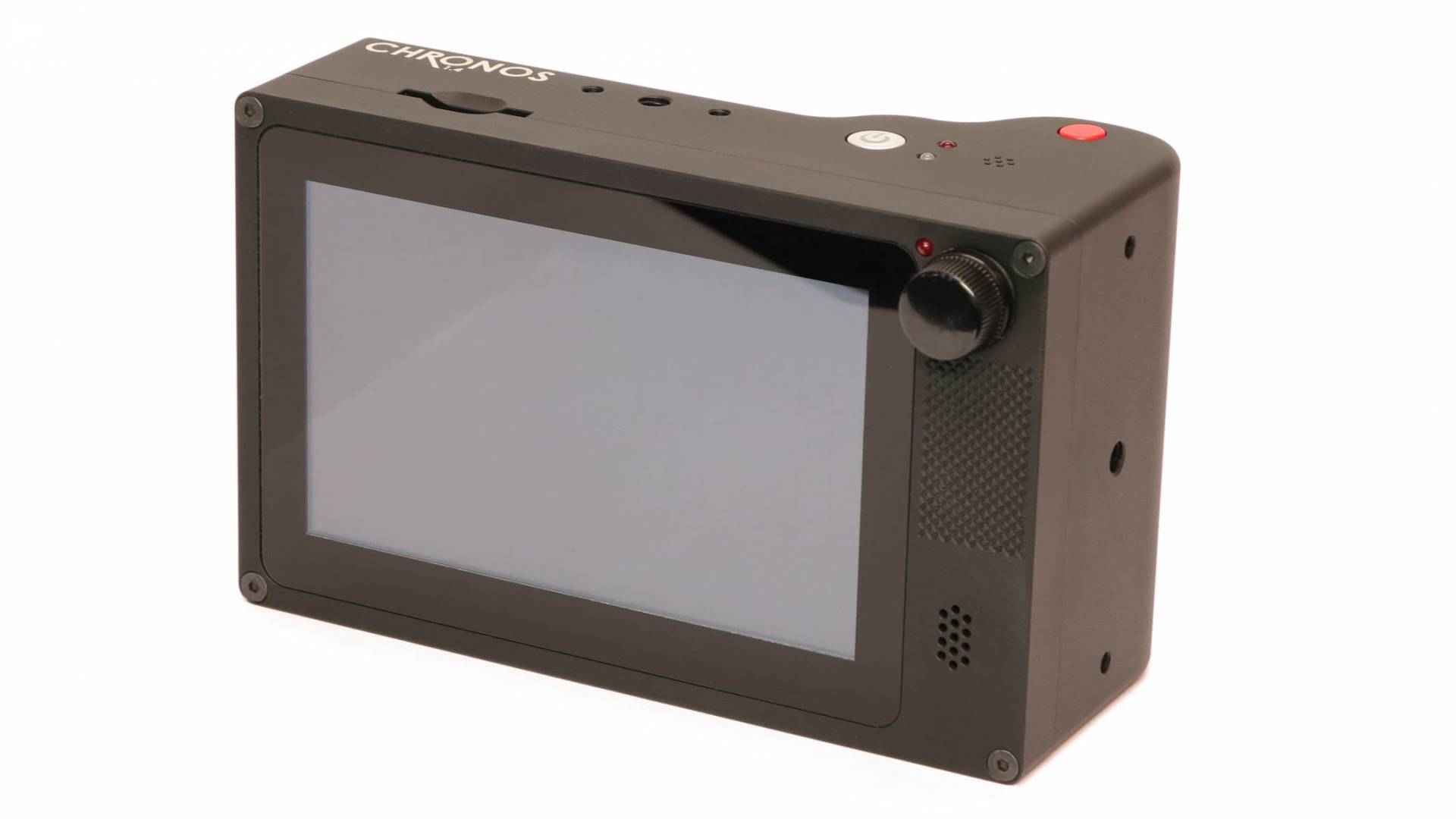 The Chronos 1.4 can last up to 1.5 hours of video shooting on a single charge