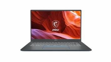 MSI Prestige 14 and 15 sport 10th Gen Intel processors Prestige 15 front shot