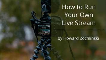 eBook Landing Page: How to Run Your Own Live Stream for Educators
