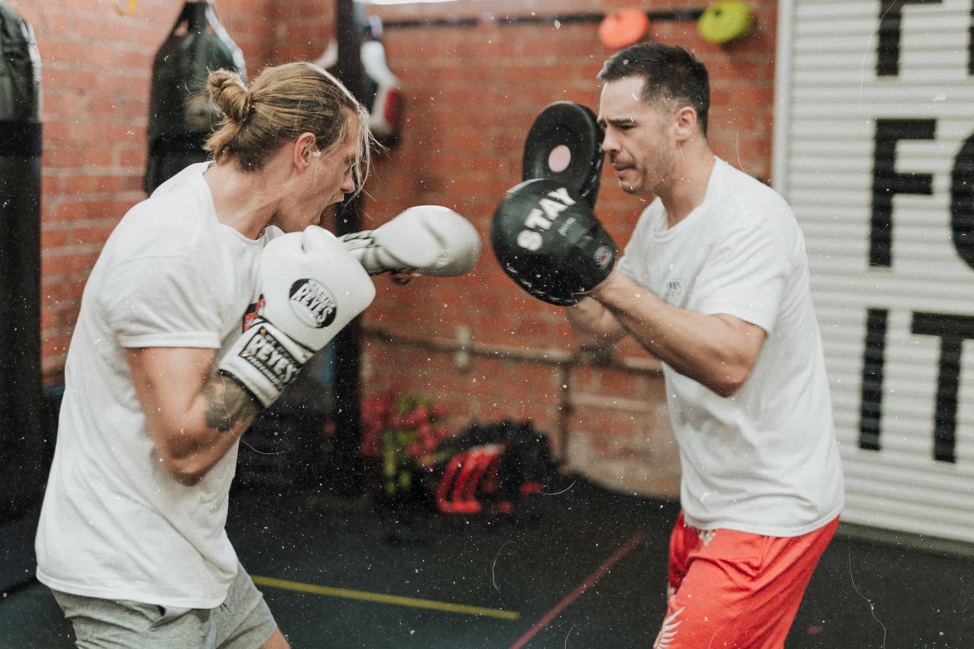 two mean practice fight choreography