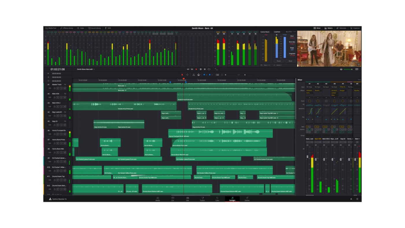 how to use davinci resolve on two monitors