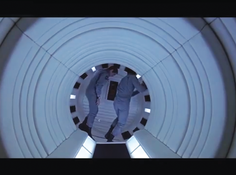 Single frame from the movie â2001: A Space Odysseyâ