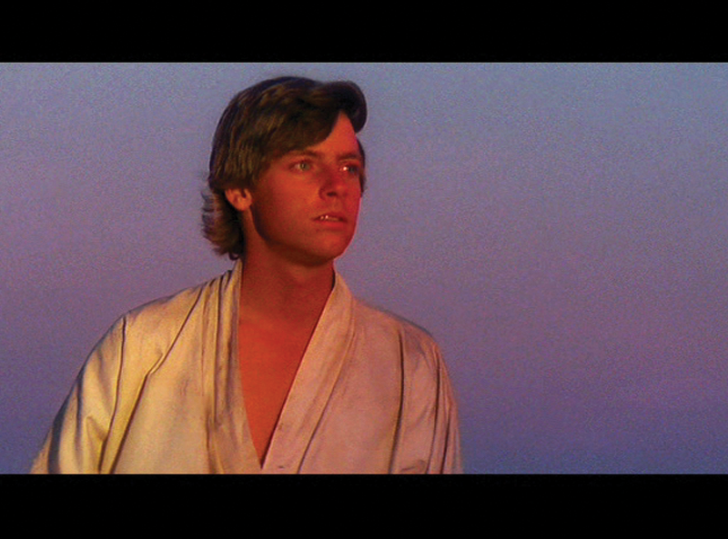 Single frame from the movie âStar Warsâ