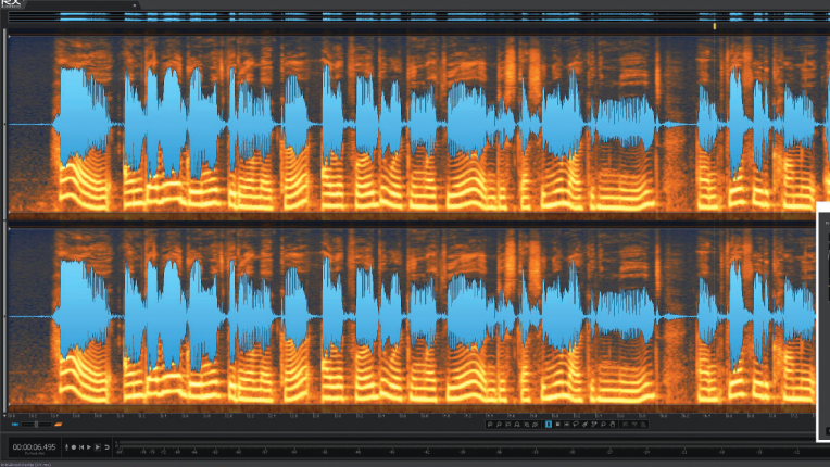 iZotope RX 4 interface