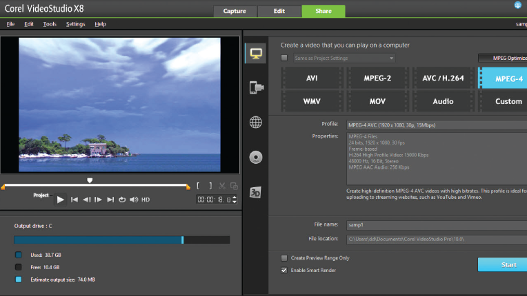 Corel Videostudio X8 Review Videomaker