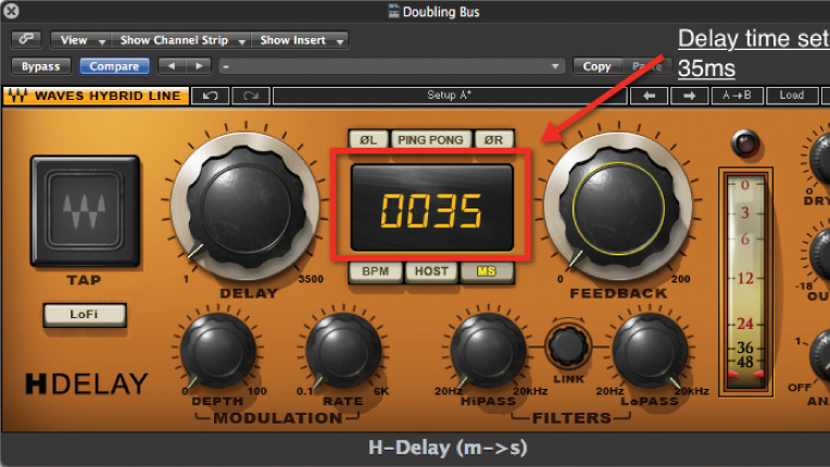Guitar Doubling H-Delay