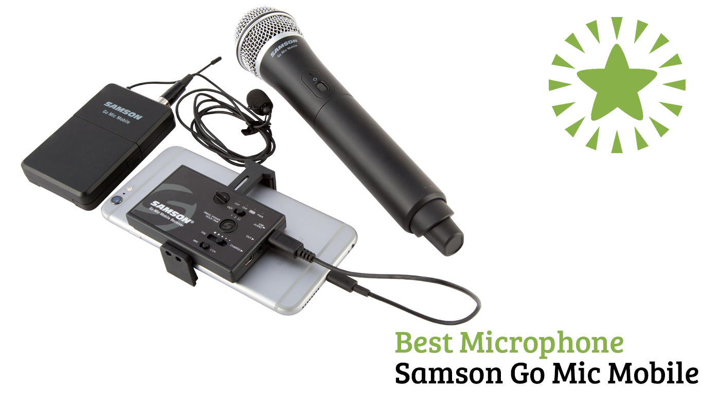 Best Microphone Samson Go Mic Mobile