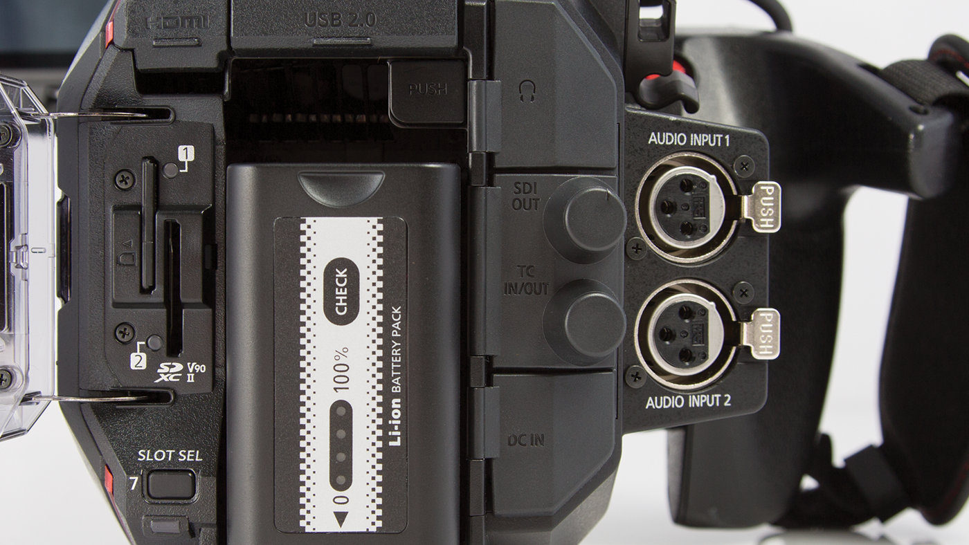 Dual XLR inputs