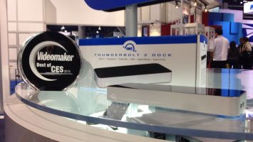 Connect Lots of Gear With the OWC Thunderbolt 2 Dock Thunderbolt 2 Dock with product box and award